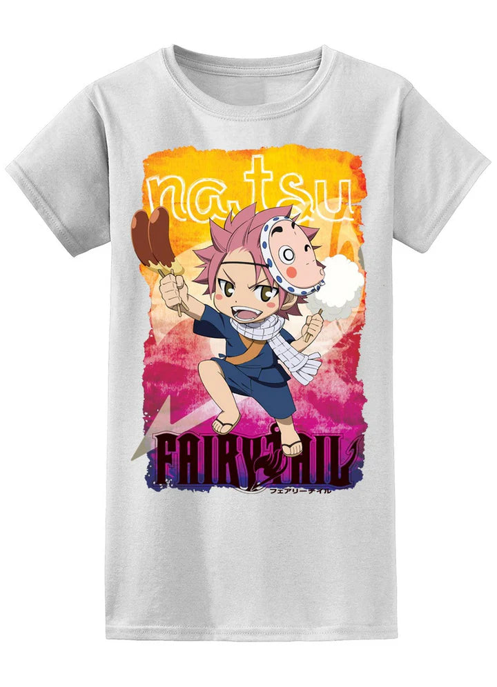 Fairy Tail SD Natsu Dragneel Dye Sublimation Jr T-Shirt