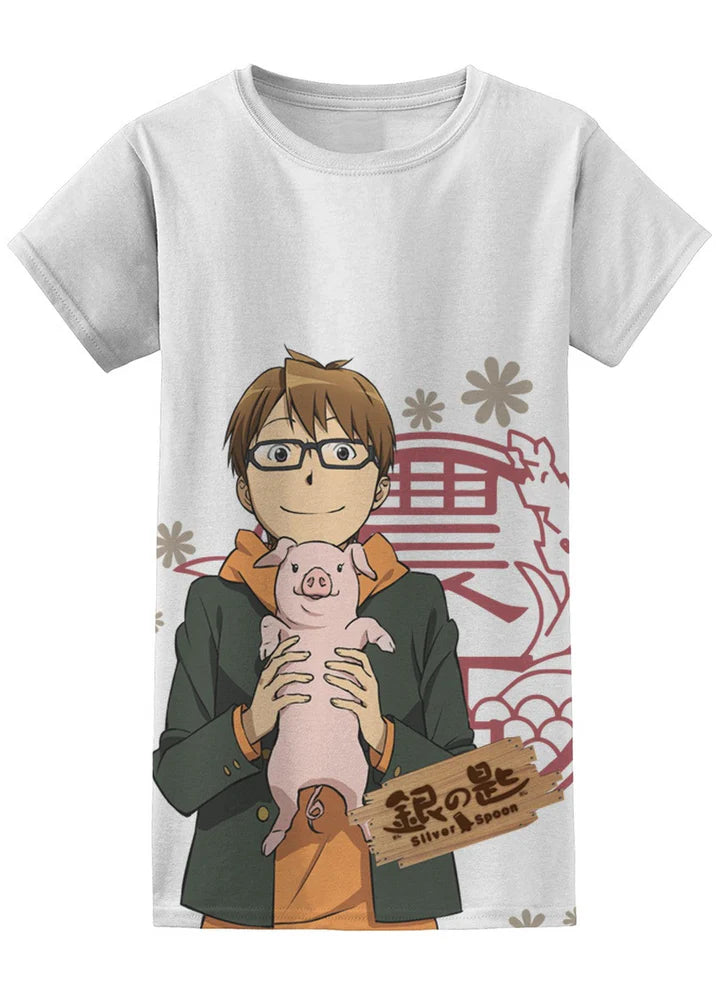 Silver Spoon Yugo Hachiken Jrs Dye Sublimation T-Shirt