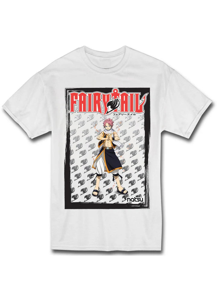 Fairy Tail Natsu Dragneel Men's Dye Sublimation T-Shirt