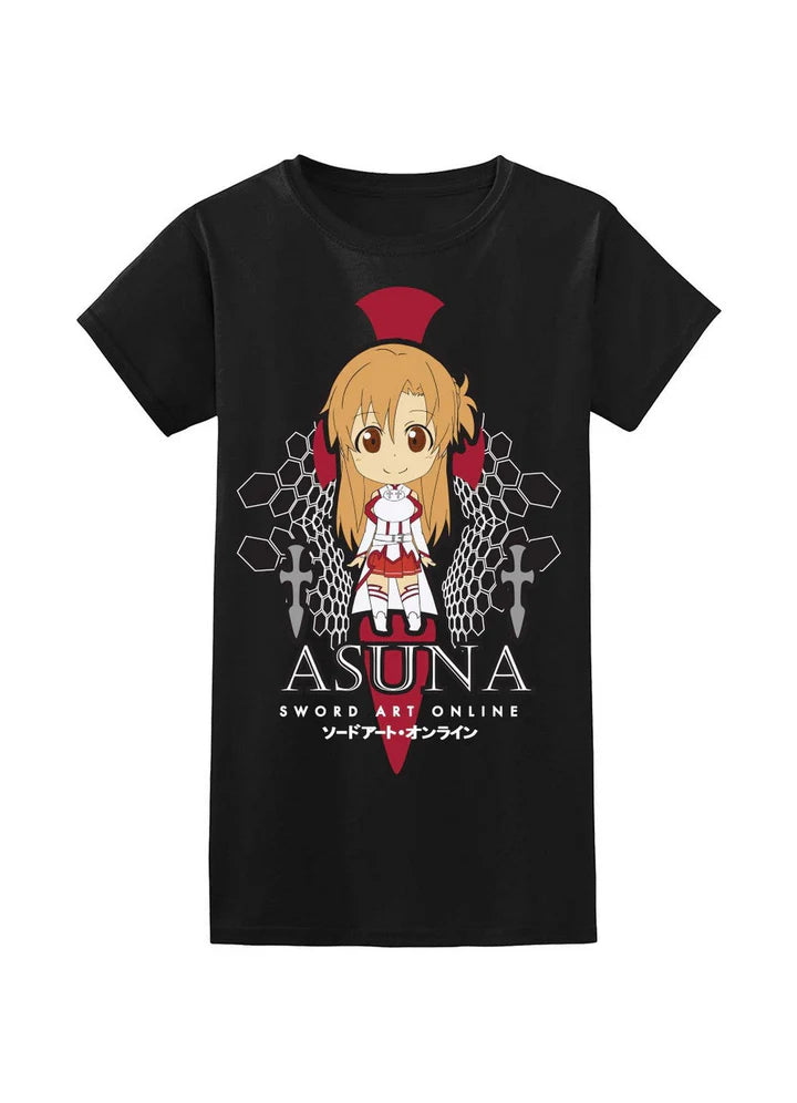 Sword Art Online SD Asuna Smiling Jrs T-Shirt