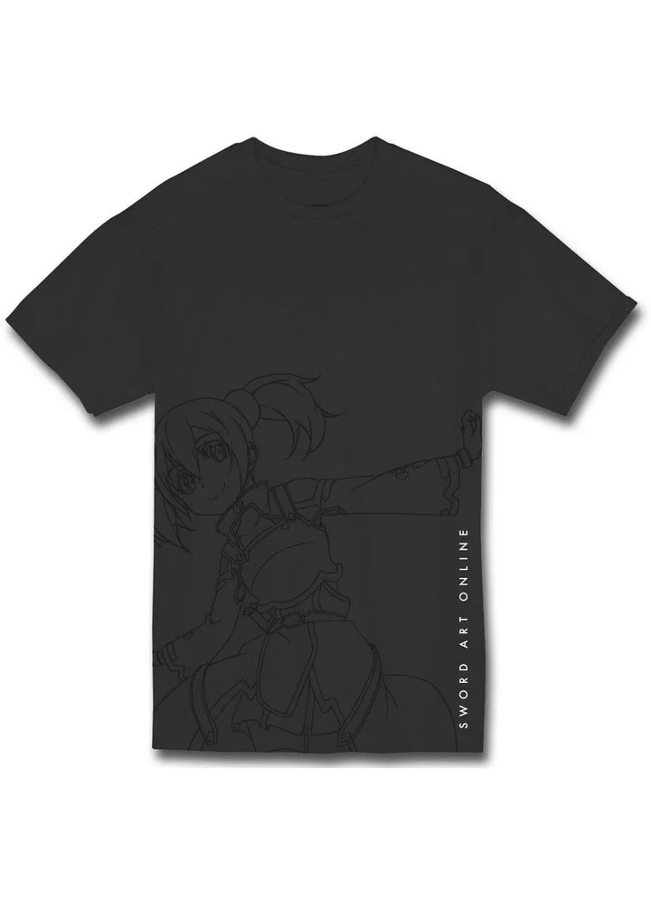 Sword Art Online SAO Silica Line Art T-Shirt