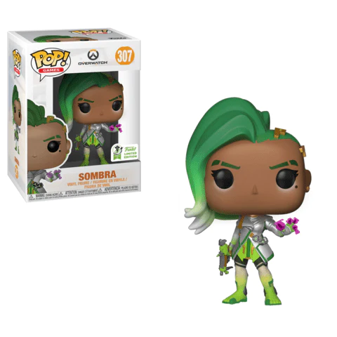 Pop! Games Overwatch Sombra Glitch ECCC 2019 Convention Exclusive