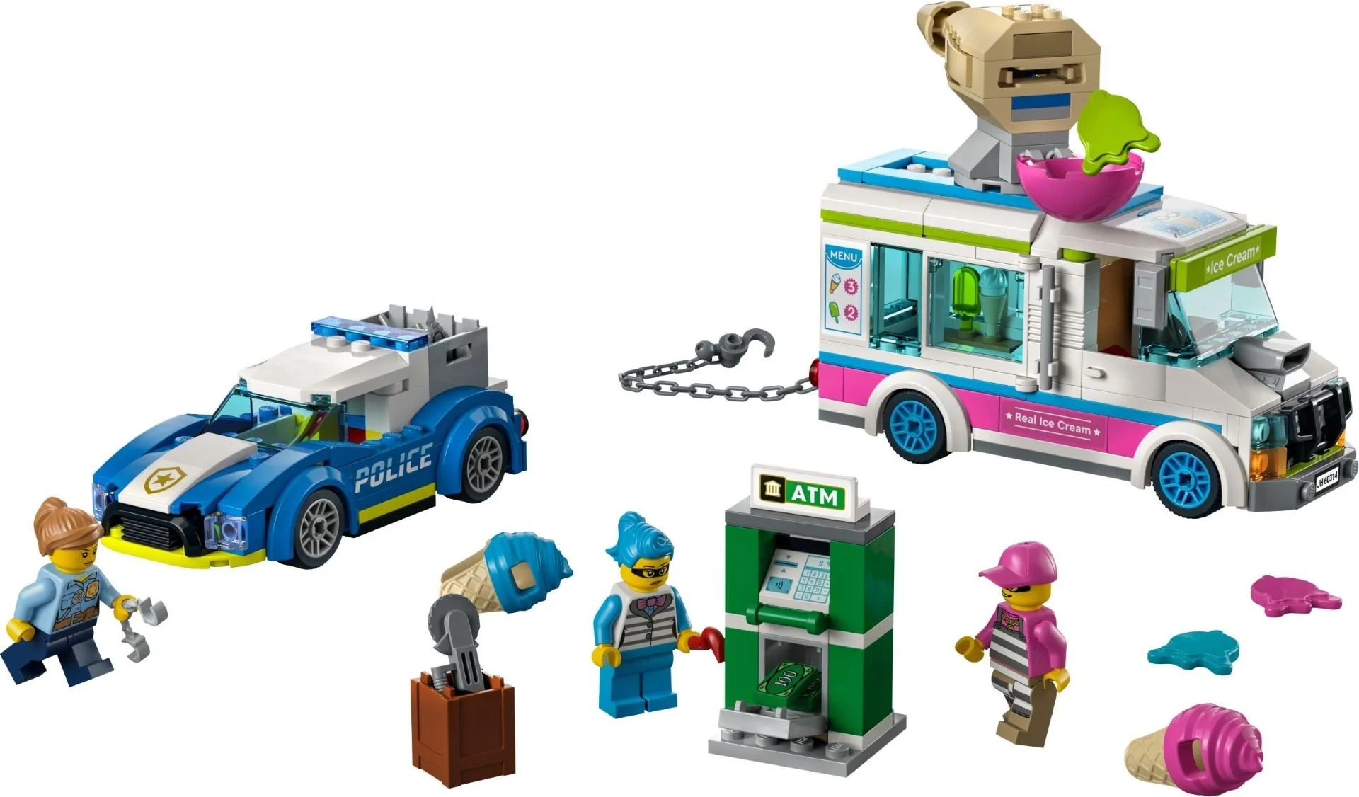 LEGO City Ice Cream Truck Police Chase