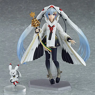 Figma Vocaloid Hatsune Miku Rabbit Yukine Snow 2018 Crane Priestess Ver