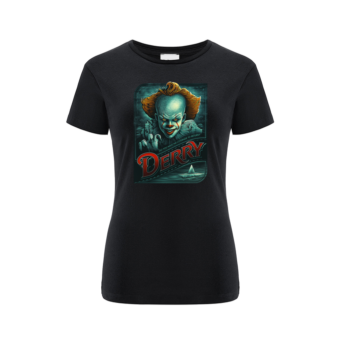 It Horror Black T-Shirt