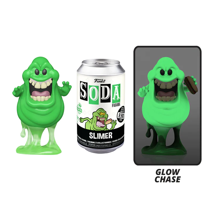 Vinyl SODA Ghostbusters Slimer Glow International Exclusive