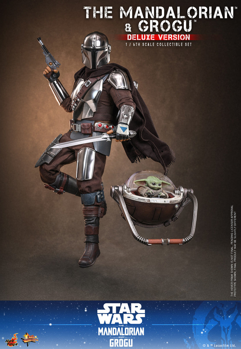 Mandalorian & Grogu Deluxe 1/6 Scale Figure