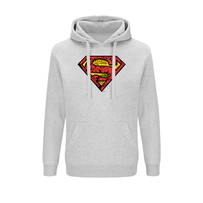 Superman DC Gray Hoodie