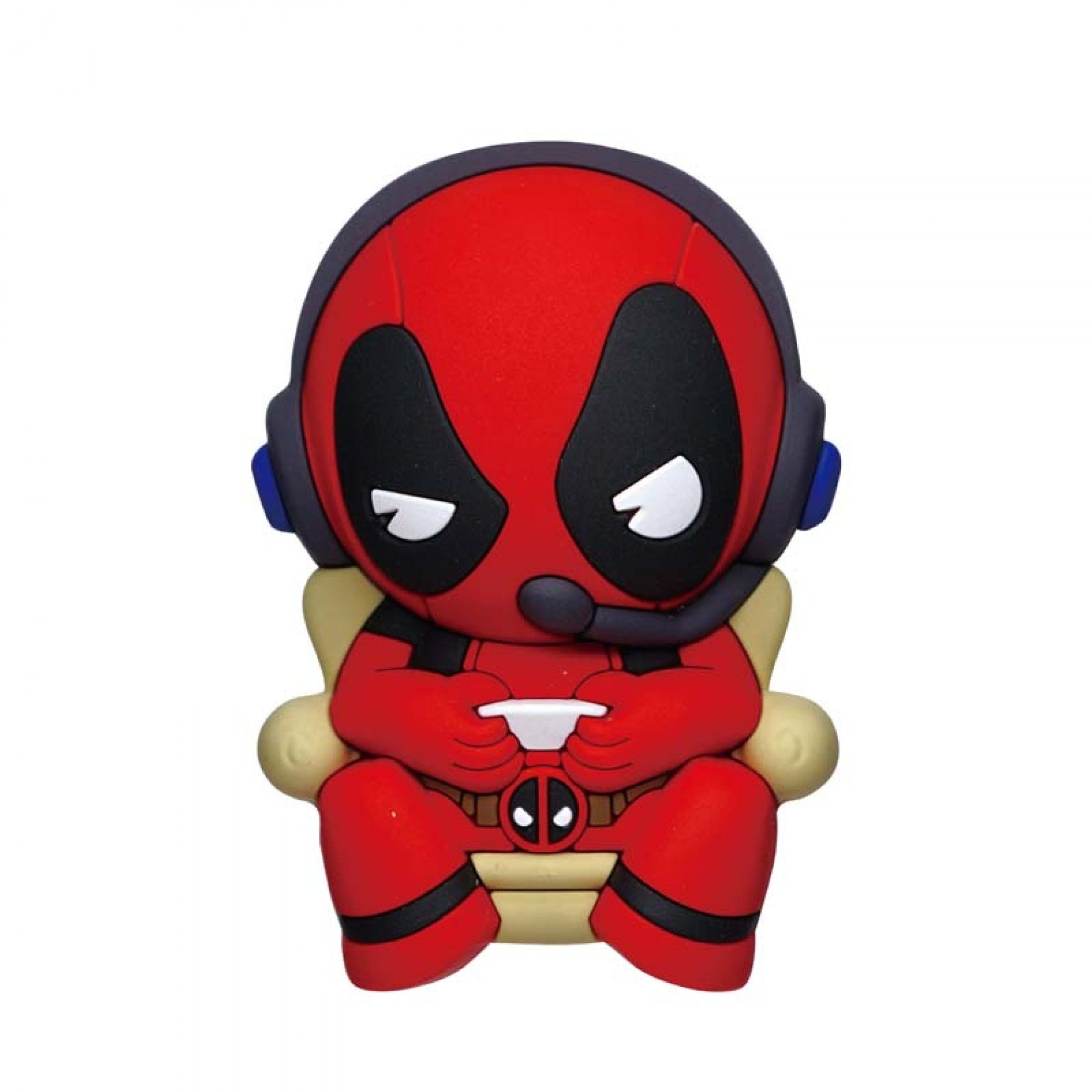 Deadpool Gaming 3D Foam Magnet