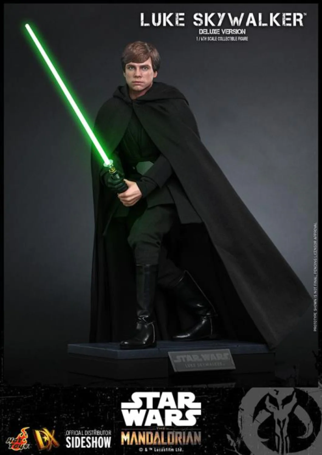 THE MANDALORIAN LUKE SKYWALKER AND GROGU 1/6 SCALE