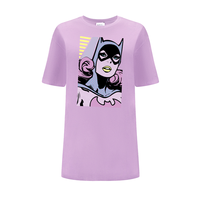 Bat Girl DC Pink OVERSIZE T-Shirt