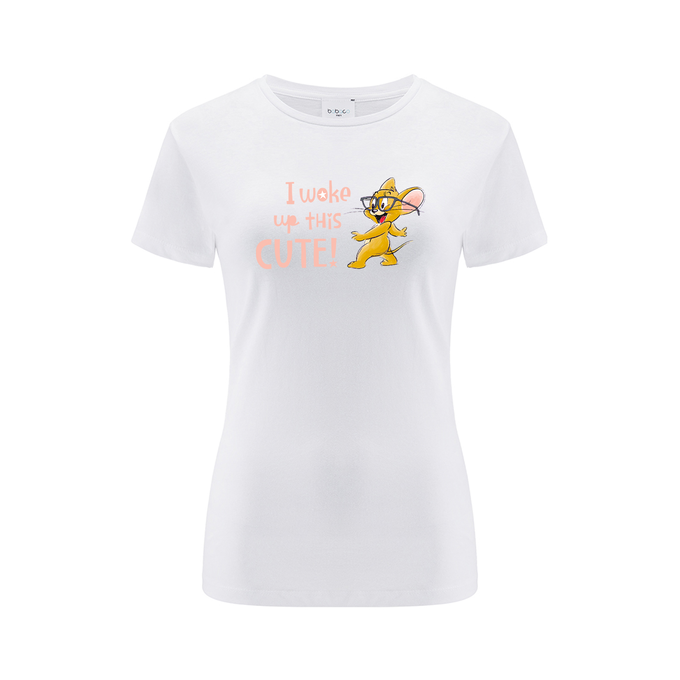 Tom & Jerry White T-Shirt