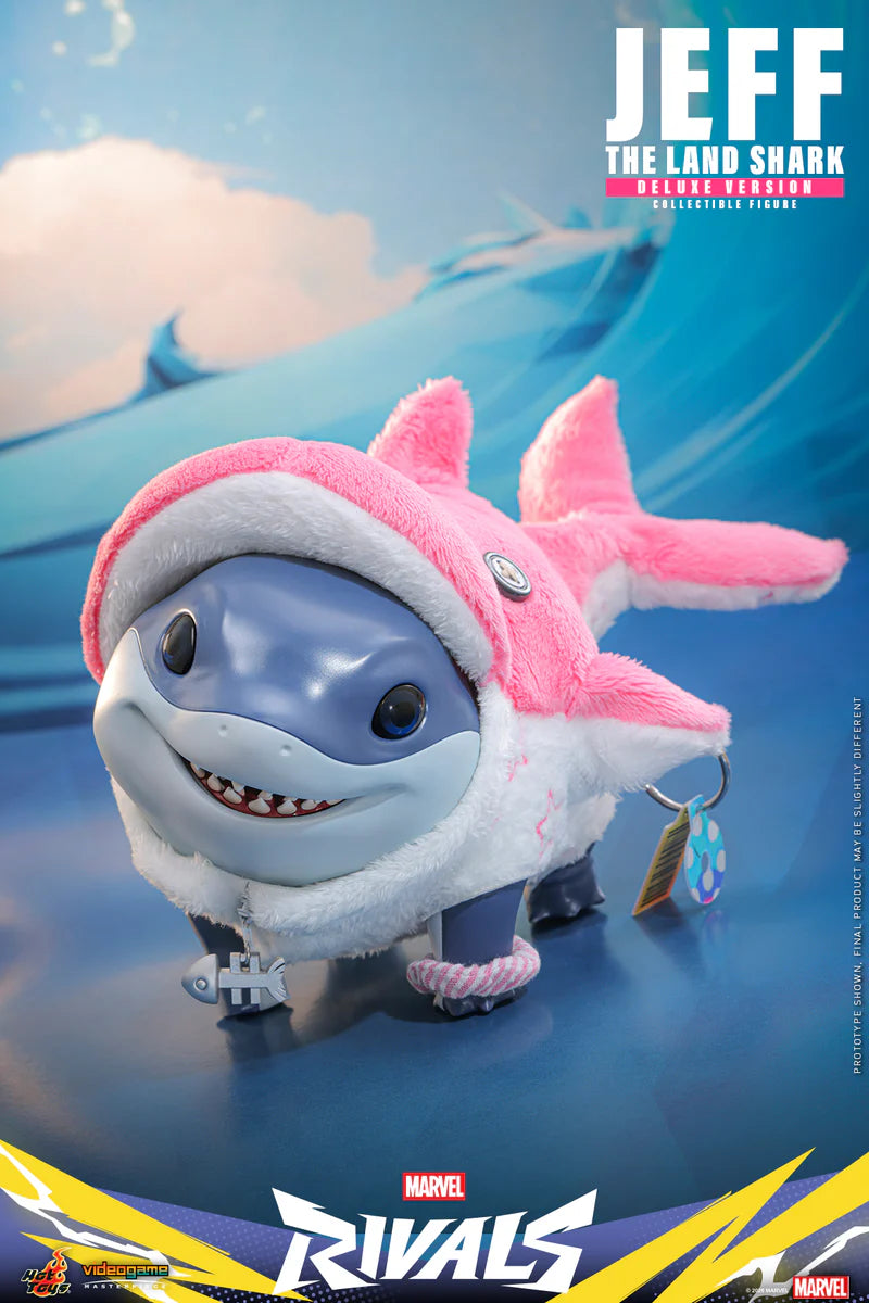 Marvel Rivals Jeff the Land Shark Collectible Figure Deluxe Version