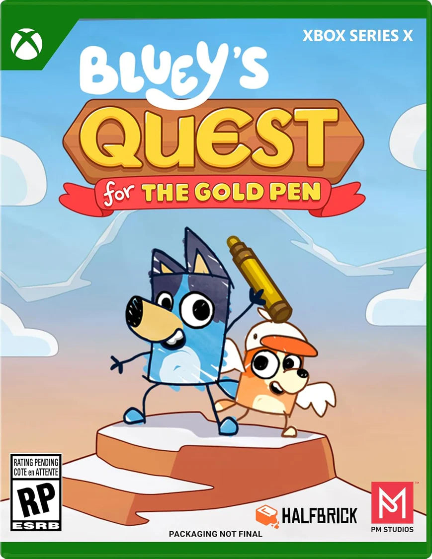 Bluey's Quest for The Gold Pen Xbox Series X