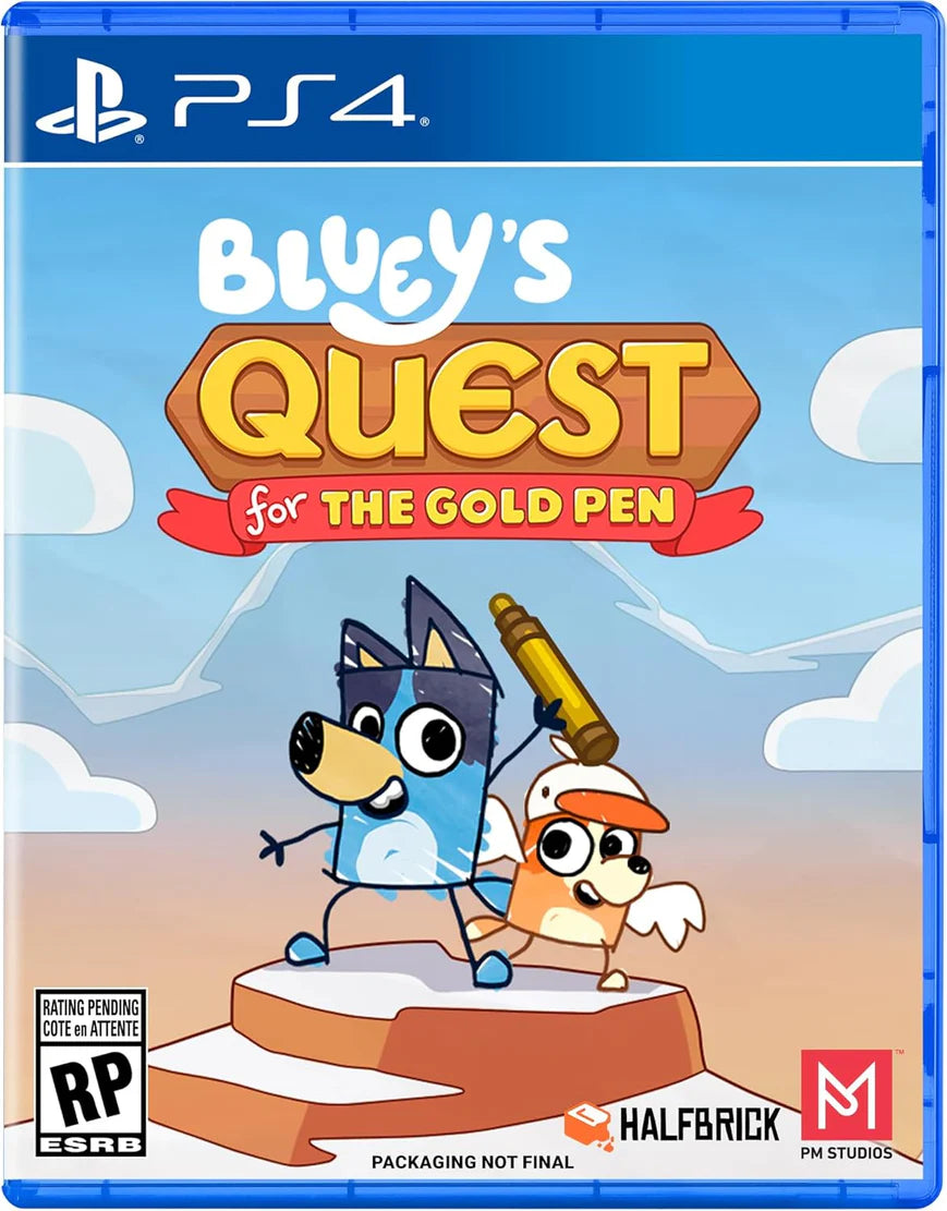 Bluey's Quest for The Gold Pen PlayStation 4