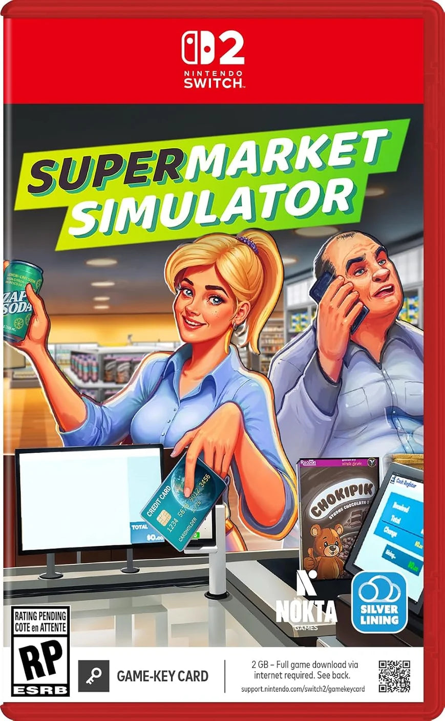 Supermarket Simulator [Game-Key Card] Nintendo Switch 2
