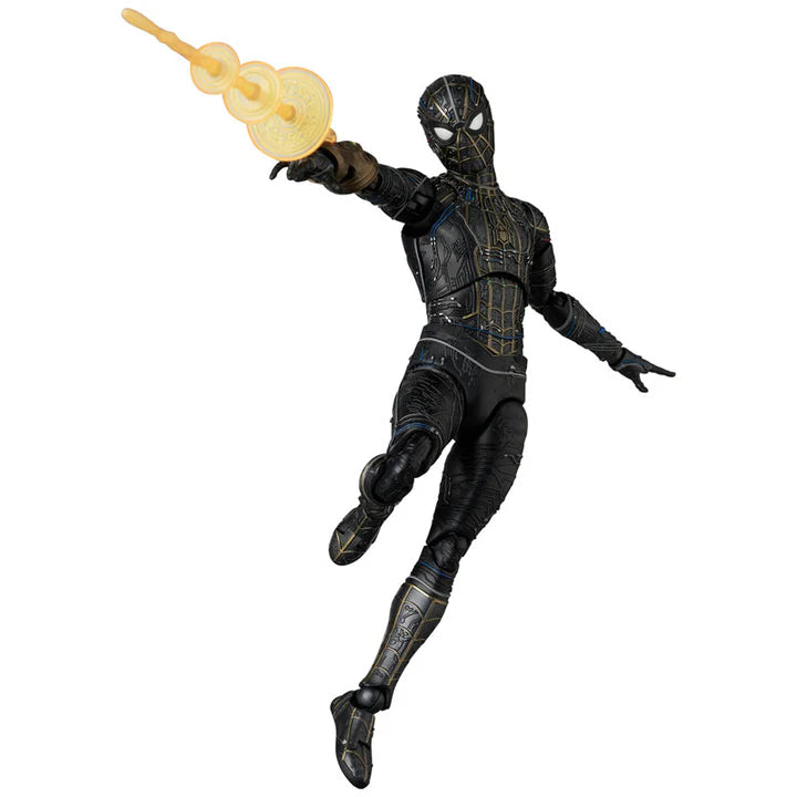 Mafex Spider-Man No Way Home Spider-Man Black & Gold Suit