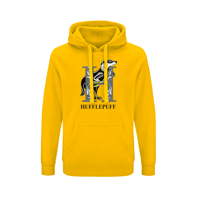 Harry Potter Yellow Hufflepuff Hoodie