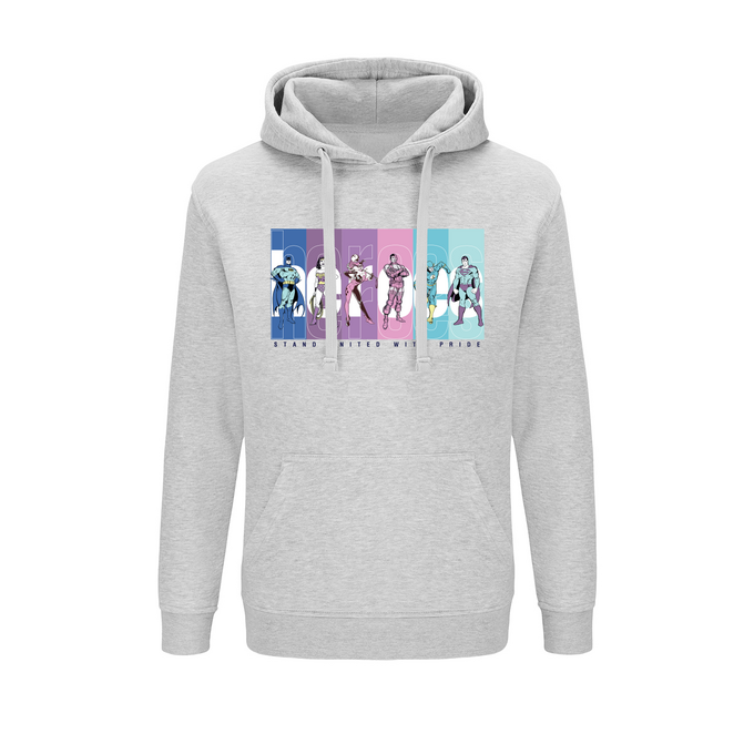 Justice League DC Gray Hoodie