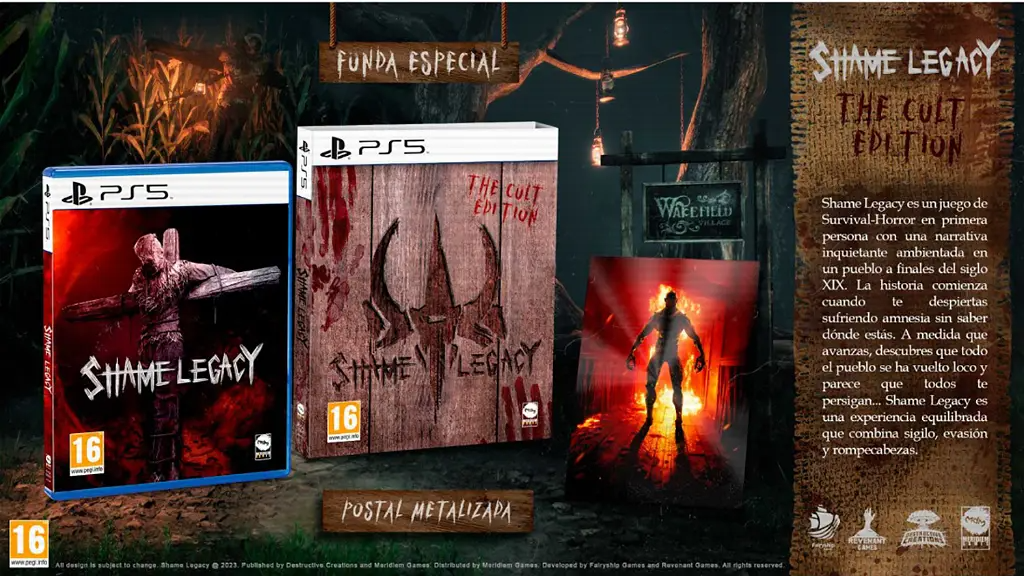 Shame Legacy [The Cult Edition] PLAYSTATION 5