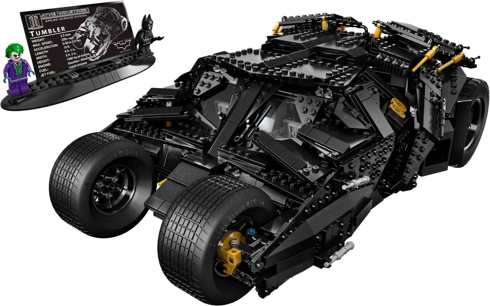 LEGO DC Comics The Dark Knight Trilogy Tumbler