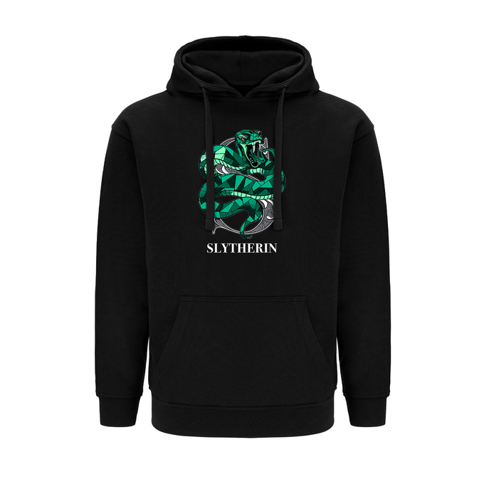 Harry Potter Black Slytherin Hoodie