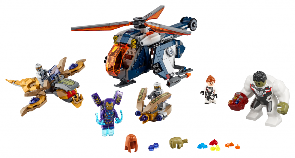 LEGO Marvel Avengers Hulk Helicopter Drop The Avengers