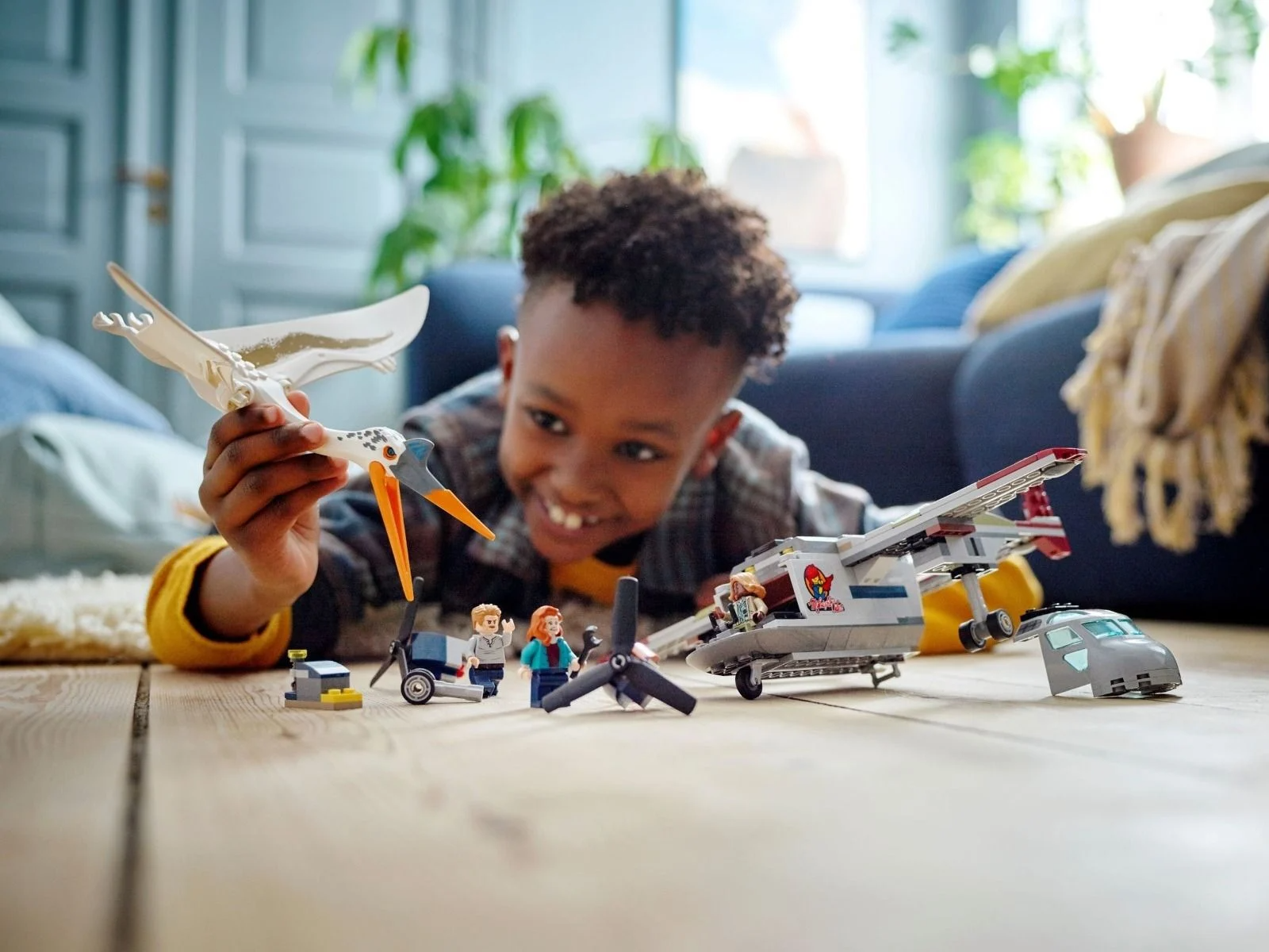 LEGO Jurassic World Quetzalcoatlus Plane Ambush Jurassic World Dominion