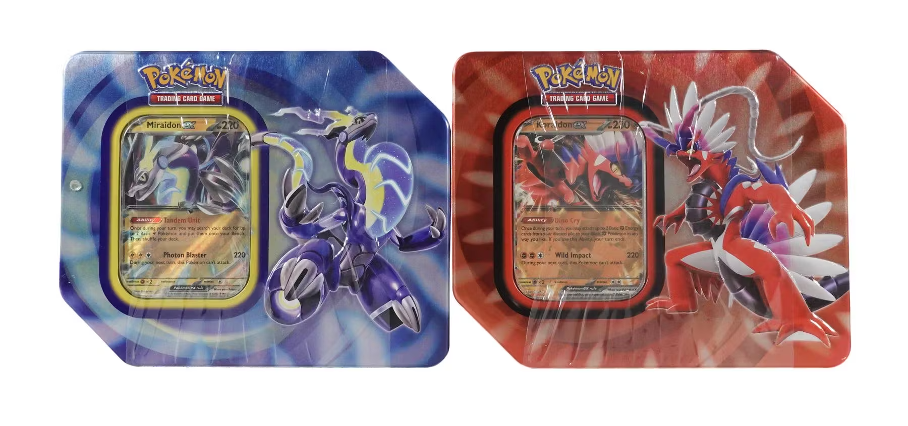Pokemon Paldea Legends 2-Tin Lot