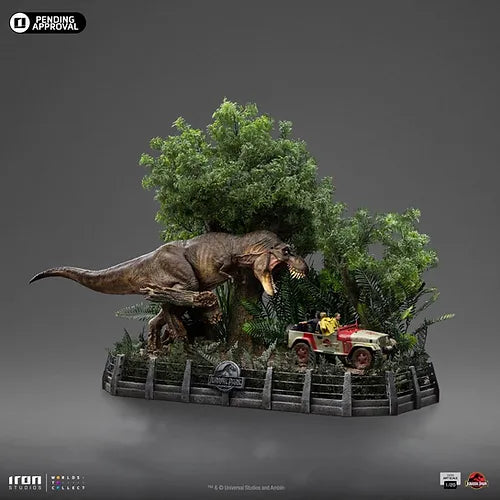 T-Rex Chase Jurassic Park 1/20 Statue