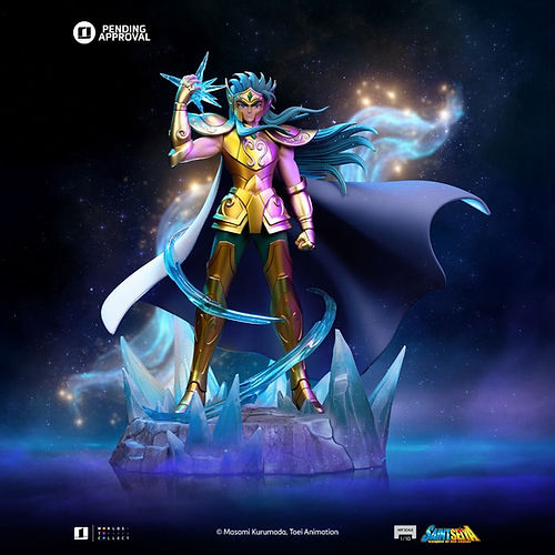 Aquarius Camus Saint Seiya Art Scale 1/10 Statue