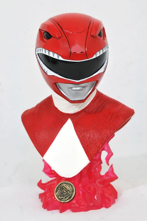 Mighty Morphin Power Rangers Legends in 3D Red Ranger 1:2 Bust