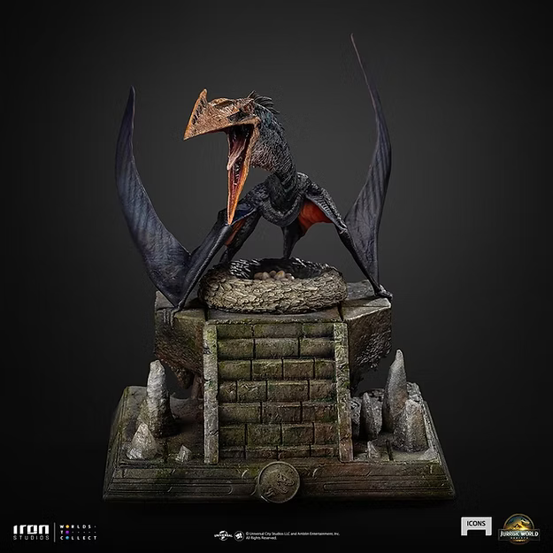 Quetzalcoatlus Jurassic World Rebirth Icons Statue