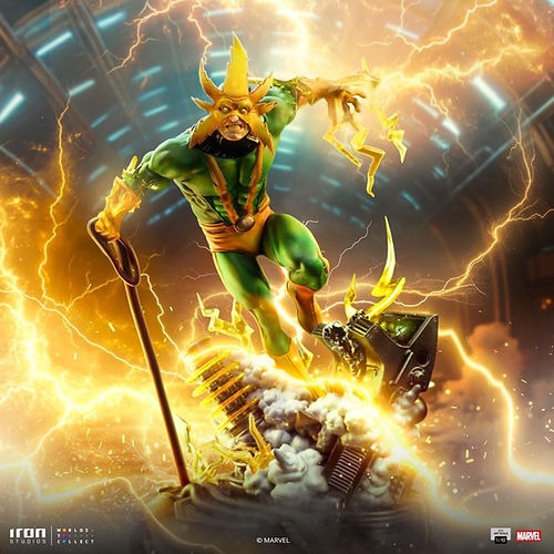 Electro Spider-Man vs Villains Diorama 1/10 BDS Art Scale