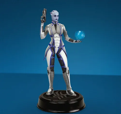 Mass Effect Dr Liara T'Soni Statue