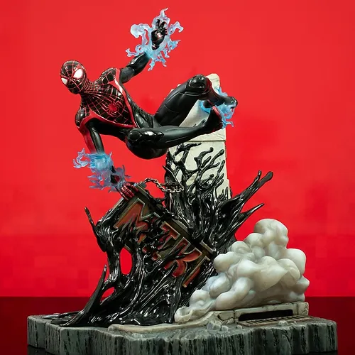 Marvel Gamerverse Gallery Spider-Man 2 Miles Morales Statue
