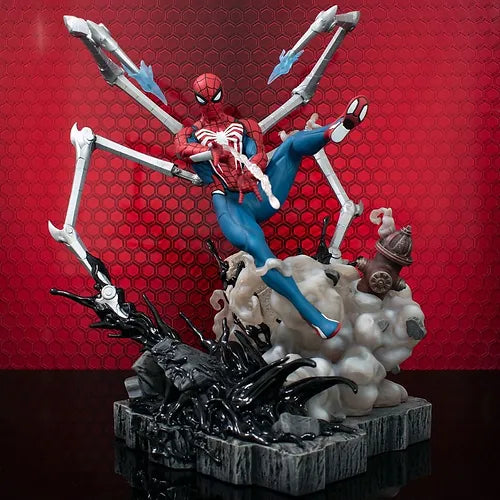 Marvel Gamerverse Gallery Spider-Man 2 Spider-Man Deluxe Statue