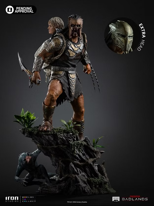 Dek & Thia Predator Badlands Art Scale 1/10 Statue