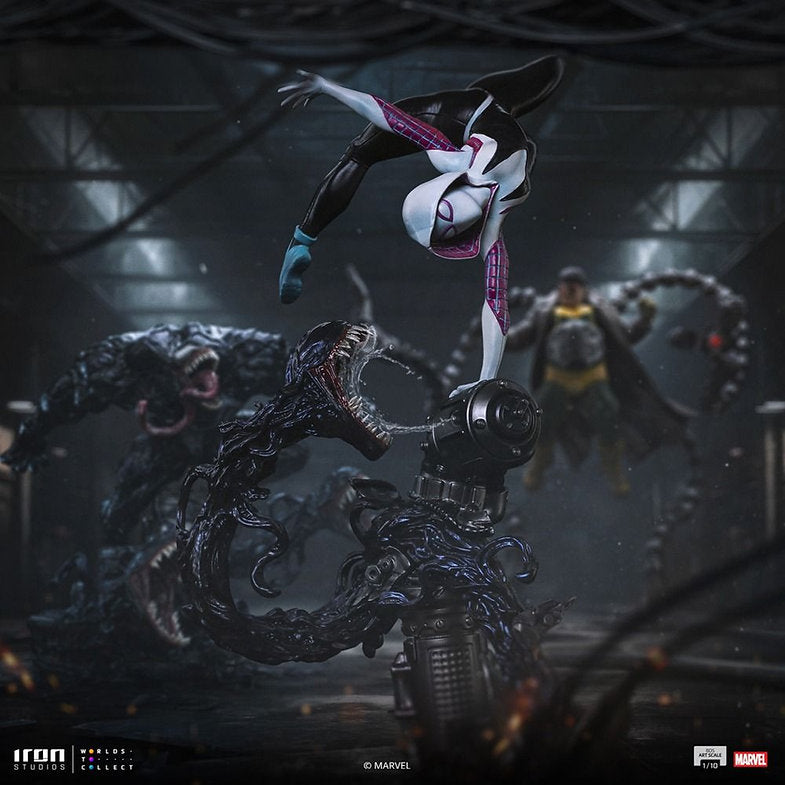 Ghost-Spider Spider-Man vs Villains Diorama 1/10 Art Scale
