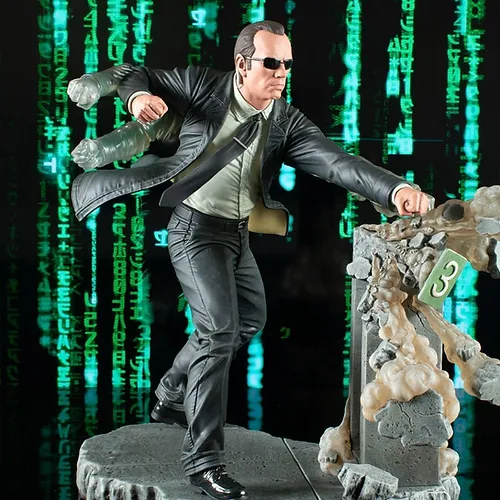 The Matrix Gallery Agent Smith Statue