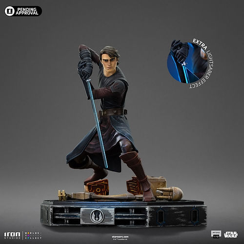 Anakin Skywalker Star Wars Clone Wars Art Scale 1/10 Statue