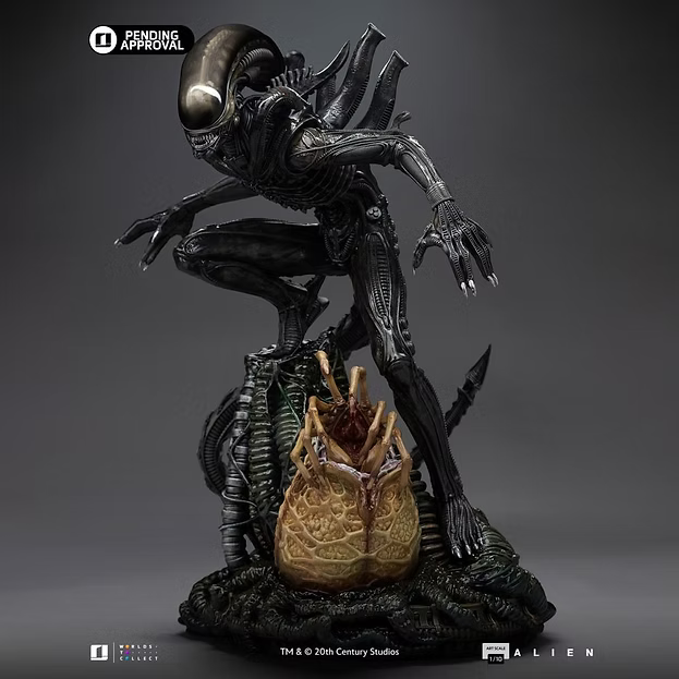 Alien Big Chap Art Scale 1/10 Statue