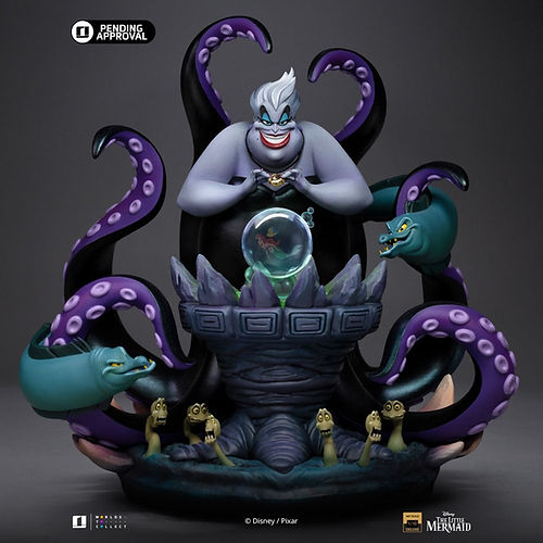 Ursula Disney's Villains Art Scale 1/10 Statue