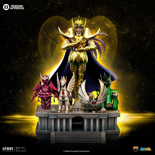 Aries Mu Deluxe Saint Seiya Art Scale 1/10 Statue