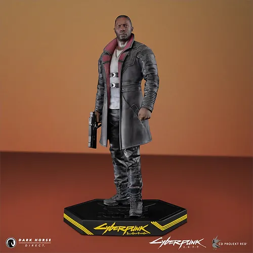 Cyberpunk 2077 Solomon Reed Statue