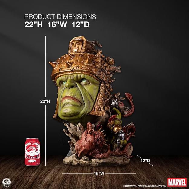 Planet Hulk Fine Art Bust