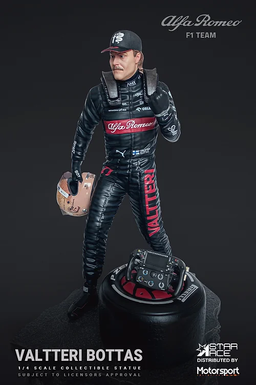 Driver Valtteri Bottas 1/4 Statue