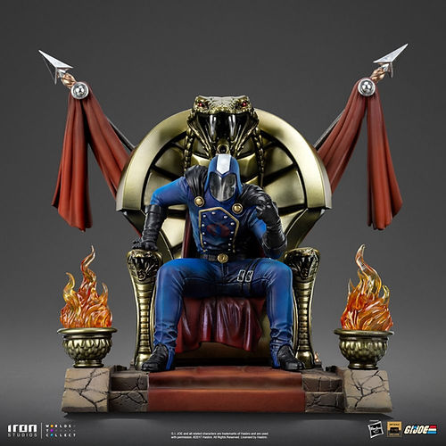 Cobra Commander G.I Joe Art Scale 1/10 Statue