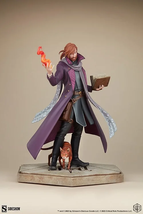 Sideshow Caleb Widogast Mighty Nein Statue