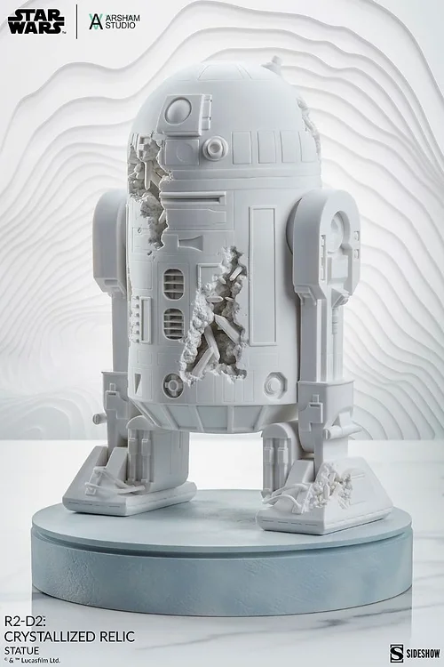 Sideshow Star Wars R2-D2 Crystallized Relic Statues